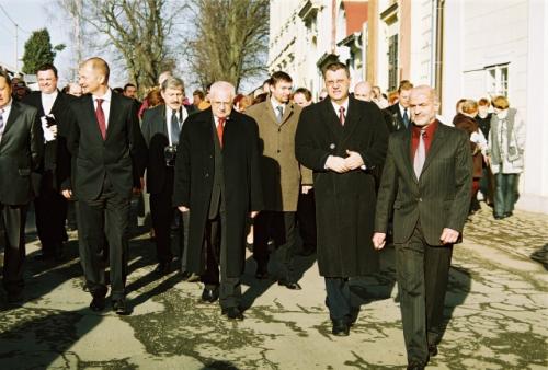 návštěva prezidenta V.Klause v&nbsp;roce 2008